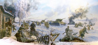 Attack on Lobnya on 6 December 1941